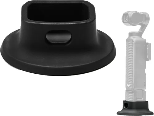 Miniatura 8 de PCTC Soporte de escritorio antideslizante de silicona para DJI Osmo Pocket 3, ligero y compacto, OSMO Pocket 3 Accesorios (negro silicona)