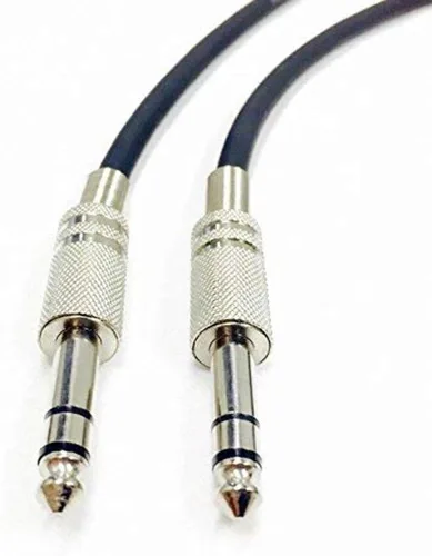 Miniatura 45 de C2G 40063 Pro-Audio - Cable de audio (macho de 1/4 a macho de 1/4 pulgadas, 1.5 ft), color negro