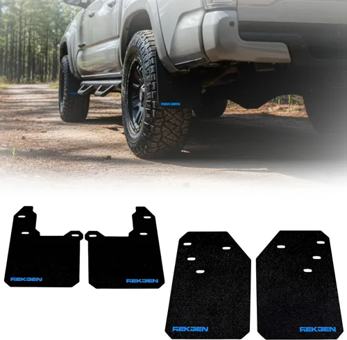 Miniatura 13 de REK GEN Aletas de barro compatibles con Toyota Tacoma Gen3 (2016-2023) - Protectores de barro resistentes para protección todoterreno - Fácil