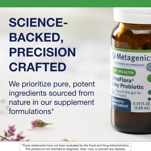 Miniatura 3 de Metagenics UltraFlora - Probiótico para bebés – Gota probiótica para bebés y niños pequeños – Probióticos para niños – con Bifidobacterium Animalis