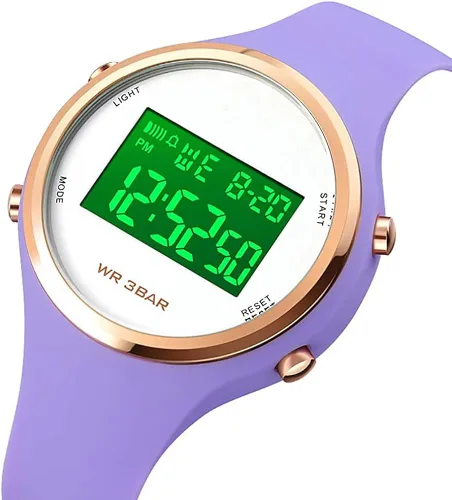 Miniatura 2 de Relojes deportivos para exteriores reloj despertador 5 bares impermeable LED digital