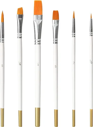 Miniatura 3 de Juego de 54 piezas de pintura acrílica artística, suministros de pintura con 36 tubos de 0.47 onzas líquidas, pinceles, cuchillos, lienzo