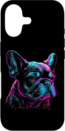 French Bulldog Retro Design Case for iPhone 17