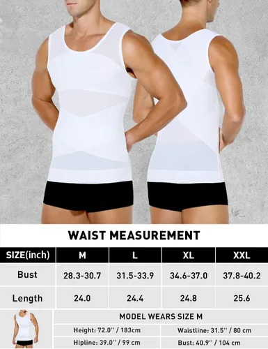 Miniatura 6 de Arjen Kroos Camiseta sin mangas de malla de compresión para hombre