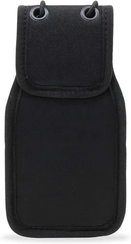Miniatura 5 de Funda para radio Walkie Talkie para cinturón de servicio de nailon compatible con MOTOROLA MT500, MT1000, MTS2000 y modelos similares