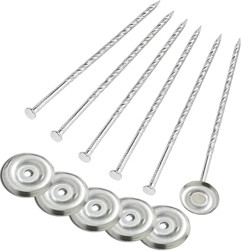 Miniatura 10 de 10 estacas para alfombras de caravana al aire libre, estacas de acero inoxidable en espiral para patio, utilizadas para fijar alfombras, tiendas