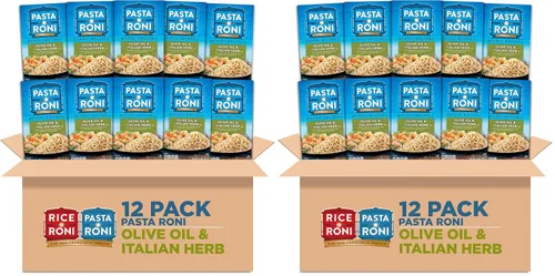 Miniatura 5 de Pasta Roni Mezcla de Vermicelli con Ajo y Aceite de Oliva, Cajas de 4.6 Onzas (Paquete de 12)