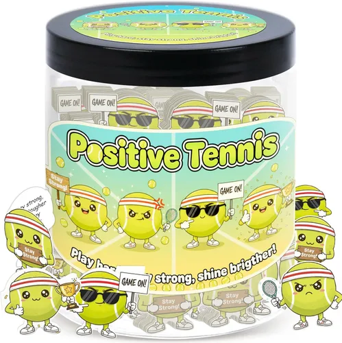 Miniatura 25 de Tarro de Manzanas Positivo con 60 Tarjetas de Afirmación Diaria, Regalo de Apoyo Emocional de Manzanas, Tarjetas de Manzanas, Regalos Divertidos