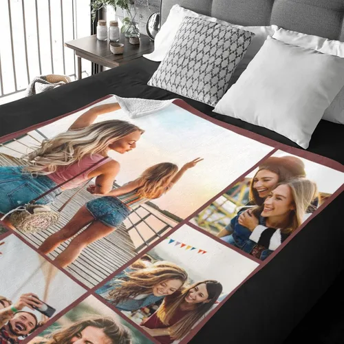 Miniatura 149 de Mantas personalizadas con foto, manta de fotos personalizada, mantas personalizadas con imagen, regalos personalizados para mujeres, hombres