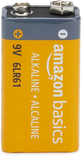Miniatura 3 de Amazon Basics - Paquete de 4 baterías alcalinas de 9V, vida útil de 5 años - para detectores de humo/CO, electrónica y audio