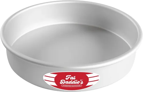 Miniatura 38 de Fat Daddio's PRD-1BOX Moldes Redondos para Pastel Mini Tier de Aluminio Anodizado para Una Caja de Mezcla, Juego de 3, Plateado