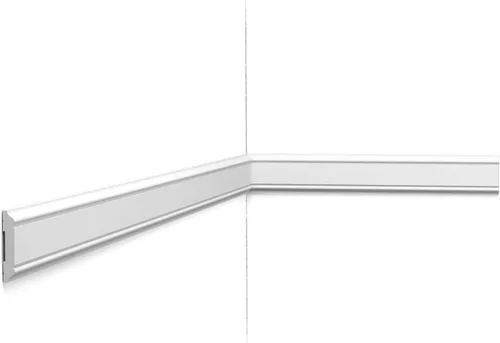 Orac Decor Moldura de panel PX144 de 1-7/8 pulgadas de alto x 78 pulgadas de largo (paquete de 4), color blanco