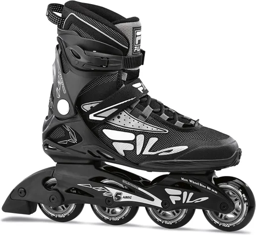 FILA Legacy Comp Patines en línea de fitness para hombres y mujeres - Tecnología Air Flow, estructura ligera de compuesto, ruedas de 80 mm/3.15