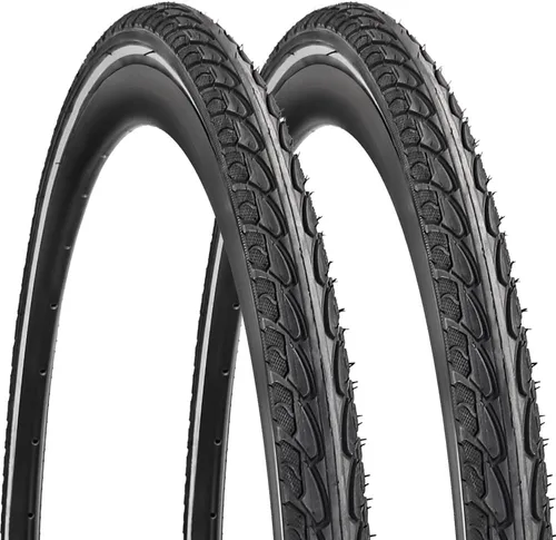 Miniatura 7 de Neumático de bicicleta 700X35C con neumáticos de bicicleta plegables de pared reflectante 2 Pack 700x35C