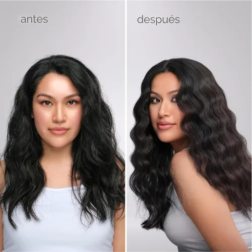 Miniatura 5 de MINT Ondulador de pelo de sirena de doble barril para cabello largo Herramienta iónica de ondulación profunda que crea volumen y ondas de playa