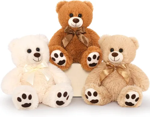Miniatura 10 de MorisMos Oso de peluche de graduación de 14 pulgadas con gorra de graduación, regalo de graduación de clase 2026 para niños, niñas, niños, recuerdo