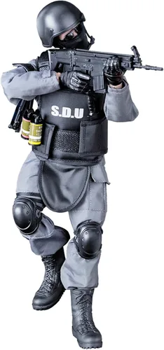 Miniatura 18 de Juego de figuras de acción militares de 12 pulgadas, juego de figuras de acción a escala 1/6 con armas y accesorios - NB01