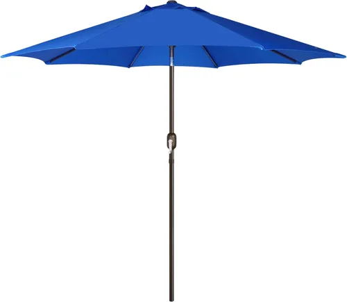 Miniatura 27 de Blissun - Sombrilla de aluminio para patio al aire libre de 9 pies, sombrilla de mesa para exteriores, sombrilla de jardín, sombrilla de mercado
