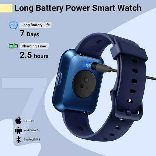 Miniatura 7 de Potencia tu estilo de vida con el reloj inteligente Bluetooth para mujeres y hombres, Alexa, reloj inteligente de seguimiento de salud y sueño