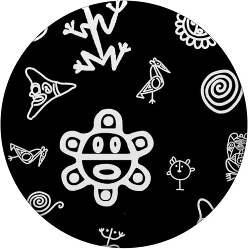Miniatura 3 de Simbolos Tainos Tallados Indios de Puerto Rico Boricua Pride PopSockets intercambiables PopGrip