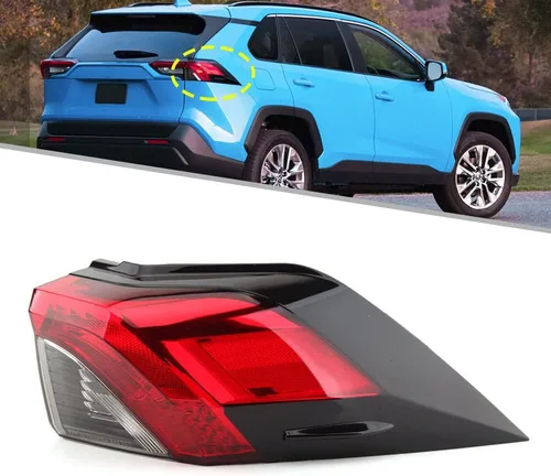 Luz Trasera Lámpara de Freno Trasero Para Toyota RAV4 2019 2020 2021 (Lado Derecho Del Pasajero)