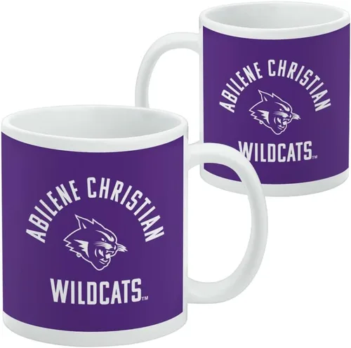 Miniatura 2 de Abilene Christian Wildcat Taza de café de cerámica, tazas de regalo novedosas para café, té y bebidas calientes, 11 onzas, color blanco