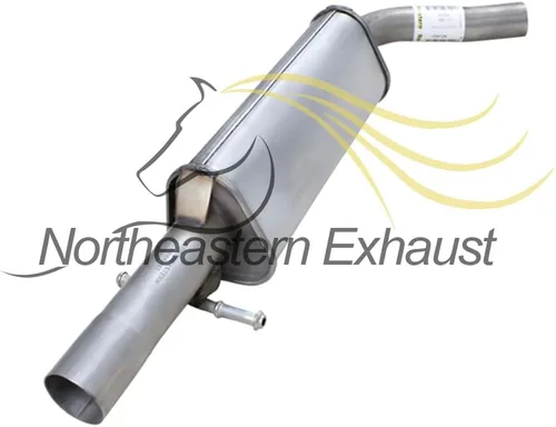 Miniatura 3 de Northeastern Exhaust Tubo resonador de escape de acero inoxidable compatible con Volkswagen Beetle 1.8L 1999-2005 Abrazaderas gratuitas