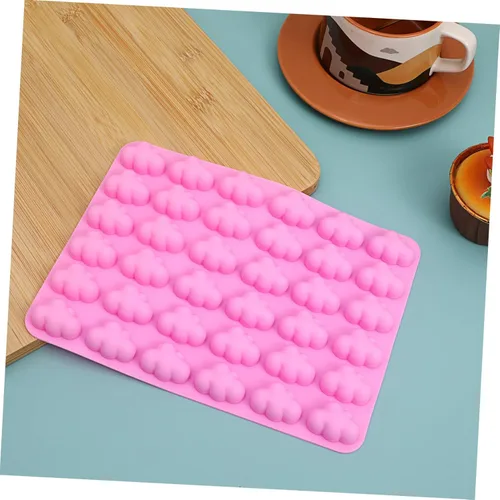 Miniatura 7 de Cabilock Moldes de silicona en forma de nube para chocolate, antiadherentes, de grado alimenticio, para chocolate, gelatina, rosa caramelo