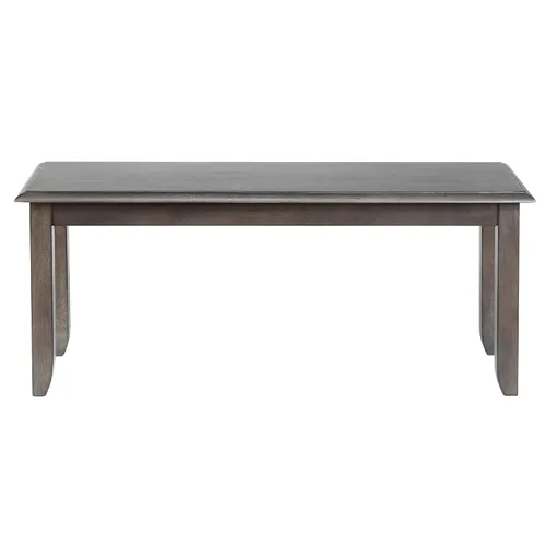 Miniatura 4 de Sunset Trading Shades of Gray - Banco de comedor, gris desgastado