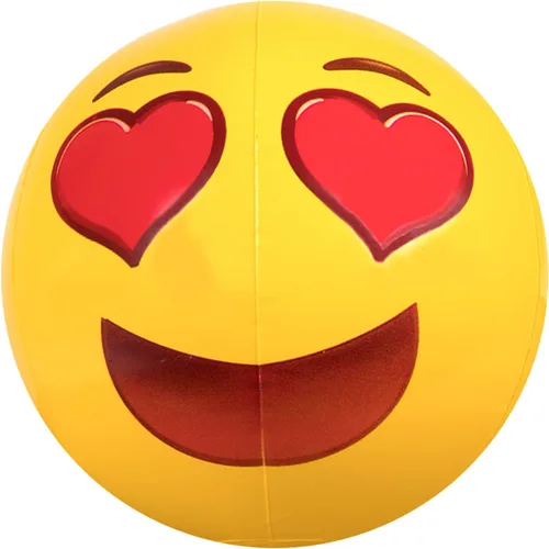 Miniatura 6 de Coconut Float Emoji - Pelotas de playa inflables de 18 pulgadas, ideales para fiestas de verano y eventos de natación