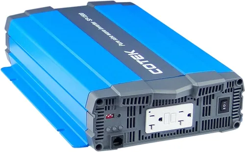 Miniatura 2 de SP-1500-112 Inversor de onda sinusoidal pura con GFCI dual 12VDC 120VAC 1500W (SP-1500-112)