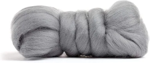 Miniatura 33 de Revolution Fibers Lana Merino para hilar Lana superior peinada Premium 22 micrones, perfecta para proyectos de fieltro, hilado, colgantes