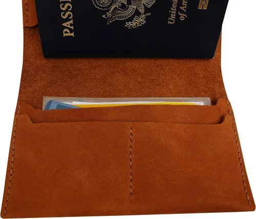 Miniatura 4 de vietsbay Zebra Retrato hecho a mano unisex funda de piel Passport Holder