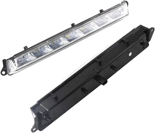Miniatura 4 de Luz LED diurna antiniebla 1 par compatible con Mercedes Benz X164 GL320 GL350 GL450 GL550 ML63AMG X166 2007-2013 A1649060451 A1649060351