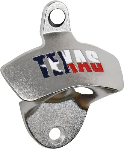 Treasure Gurus Texas State Flag Metal Montaje en pared Cerveza Soda Pop Abrebotellas