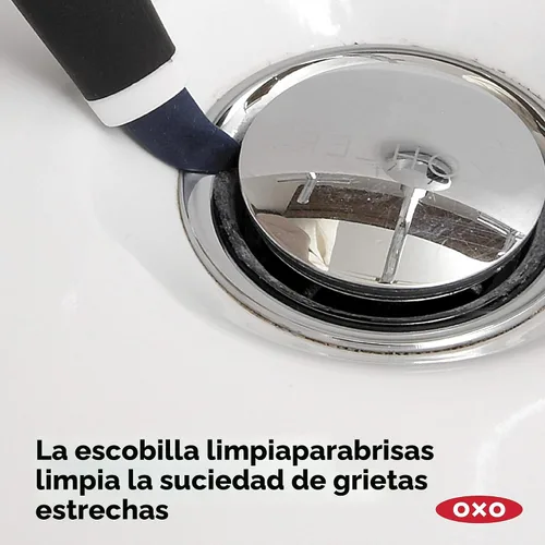 Miniatura 2 de OXO, Blue Good Grips - Juego de cepillos de limpieza profunda