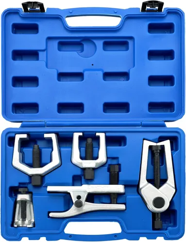 Kit Separador de Rótula | Extractor de Brazo Pitman 5 en 1, Juego de Herramientas de Extremo de Barra de Acoplamiento, Kit de Extracción Separador