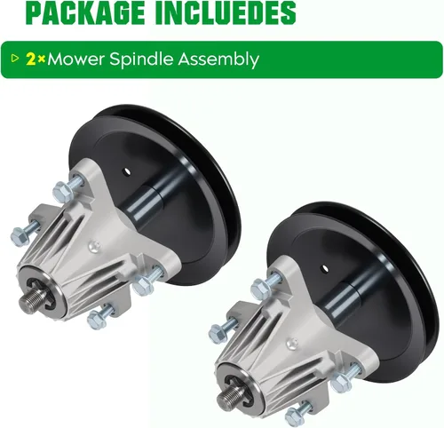 Miniatura 4 de Youxmoto 618-06989 918-06989 - Conjunto de husillo de cubierta de 46 pulgadas para Troy-Bilt, para MTD T1500 T1600 T1900 LT4600 CLT46CVT TB46 Horse