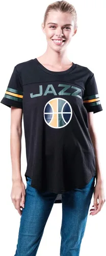 Miniatura 13 de Ultra Game - Camiseta de malla súper suave oficial de la NBA para mujer Negro