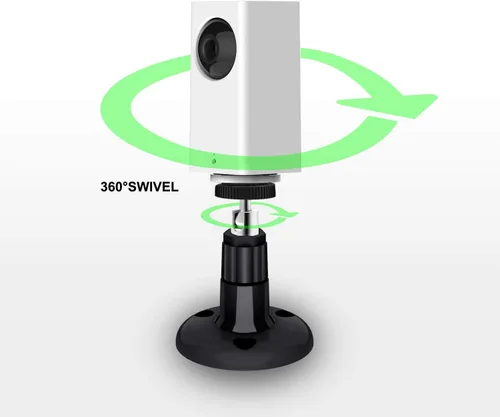 Miniatura 5 de FastSnail Soporte de pared compatible con Wyze Cam Pan y cámara Wyze Cam V3/Ring, soporte ajustable para interiores y exteriores para Wyze Cam Pan