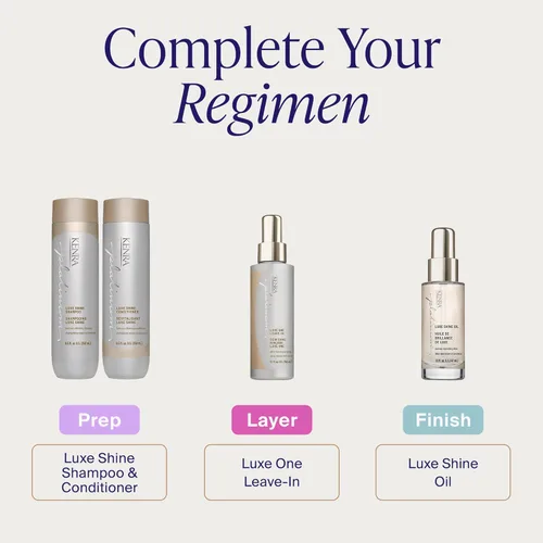 Miniatura 5 de Kenra Professional Platinum Luxe Shine Oil Gold Enriched Nourishing Elixir Enhances Shine & Manageability Thermal Protection Up To 450F