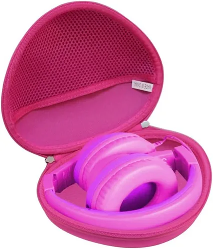 Miniatura 8 de Hermitshell Estuche rígido de viaje para auriculares iClever HS19/iClever BTH12 para niños (azul)
