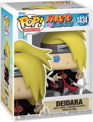 Miniatura 2 de POP Naruto Shippuden - Figura de vinilo de Deidara Funko (con funda protectora de caja compatible), multicolor, 3.75 pulgadas