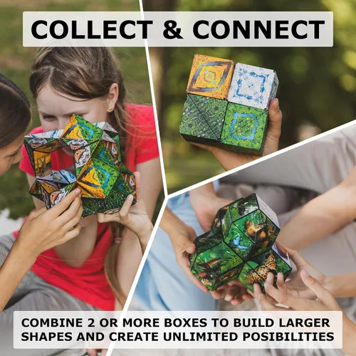 Miniatura 5 de Shashibo Juguete sensorial antiestrés para adultos y niños, juguete para aliviar el estrés para adultos, adolescentes y niños, juguetes geniales