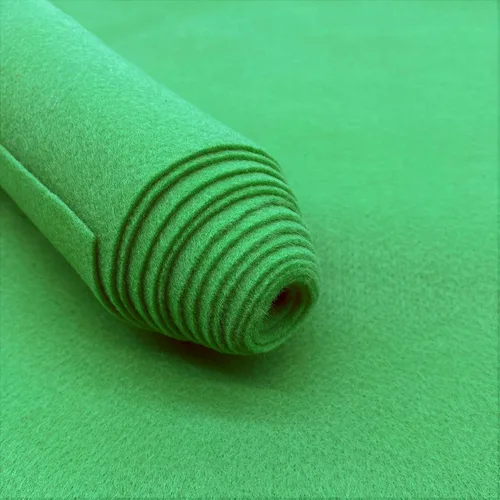 Tela de fieltro acrílico, color verde manzana, 1 yarda, 72 pulgadas de ancho por 36 pulgadas de largo, fieltro artesanal