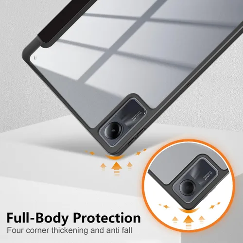 Miniatura 5 de Funda para Xiaomi Redmi Pad SE 11 pulgadas a prueba de golpes con carcasa trasera transparente transparente para Xiaomi Redmi Pad SE 2023 Auto