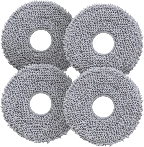 Miniatura 9 de roborock Paquete de 4 paños de microfibra para trapeador Q Revo, Qrevo MaxV, Qrevo S, Qrevo Pro, Qrevo Slim Qrevo S5V robot aspirador, accesorios