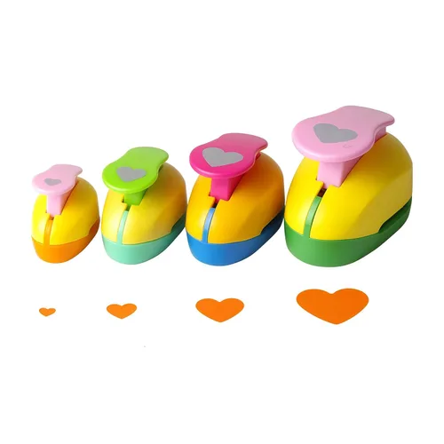 Miniatura 12 de Perforadora de corazón de 3/8 pulgadas + 5/8 pulgadas + 1 pulgada con palanca artesanal hecha a mano para el día de San Valentín para manualidades