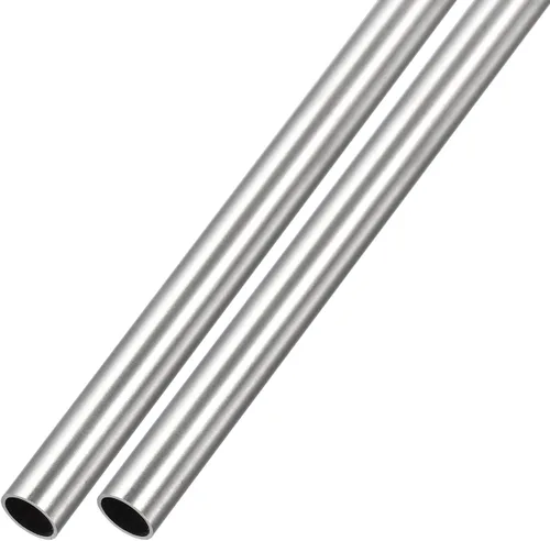 Miniatura 11 de METALLIXITY Tubo de acero inoxidable 316 (0.039 in de diámetro exterior x 0.006 in de pared T x 9.843 in de largo), 2 piezas, tubo recto