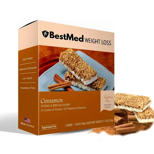 Miniatura 9 de BestMed - Barra de proteínas – 0.55 onzas de proteína, baja en carbohidratos, baja en azúcar, alta fibra, baja en calorías, barra nutricional